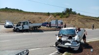 Tekirdağ'da Trafik Kazası Açıklaması 3 Yaralı