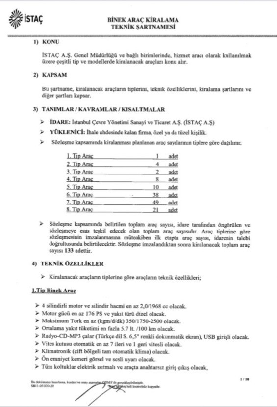 İsraf yok diyen Ekrem İmamoğlu öyle araçlar istedi ki...