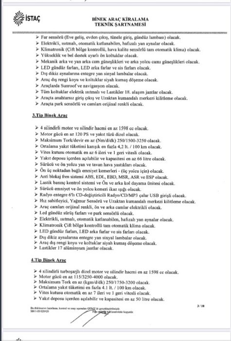 İsraf yok diyen Ekrem İmamoğlu öyle araçlar istedi ki...