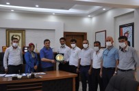 Kaymakam Bedirhan İmamoğlu'na Plaket