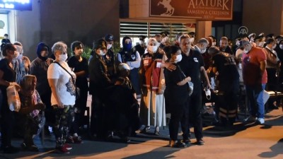 Mersin'de Devrilen Otobüste Şehit Olan Er Caner Mayendağı'nın Cenazesi Samsun'a Getirildi