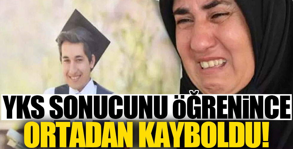 Sınav sonucunu öğrenince ortadan kayboldu!