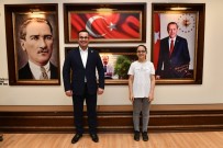 LGS Şampiyonları Başkan Kanar'ı Ziyaret Etti