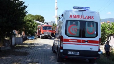 Manisa'da Babasının Evinde Çıkan Yangın Oğlunun Evini De Kullanılamaz Hale Getirdi