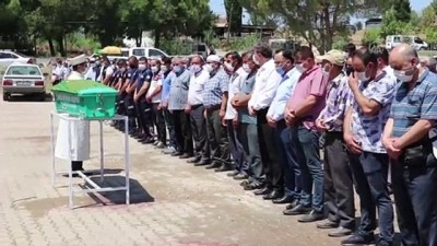 Manisa'da Gölette Boğulan İtfaiye Eri Toprağa Verildi