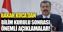 SAĞLıK BAKANLıĞı - Sağlık Bakanı Koca'dan önemli açıklamalar