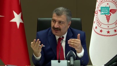 Sağlık Bakanı Koca, Koronavirüs Bilim Kurulu Toplantısı'nın Ardından Açıklamada Bulundu Açıklaması (1)