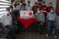 Alaşehir'de Kızılay'dan Yardım Kolisi