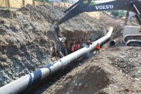 Elazığ'da Su Ana Terfi Hattında Çalışma
