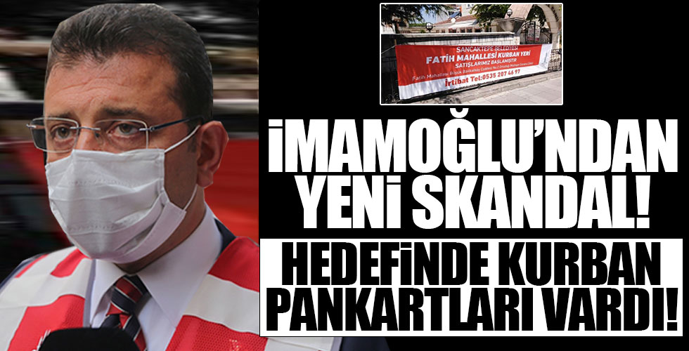 İmamoğlu'ndan büyük hazımsızlık