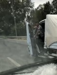 Karayolunda 'Pes' Dedirten Görüntülerle Gündeme Oturan Sürücünün Yaptığı Yanına Kalmadı