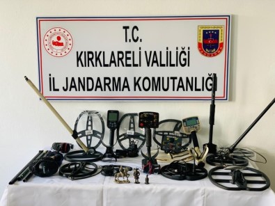 Kırklareli'de Tarihi Eser Operasyonu Açıklaması 5 Gözaltı