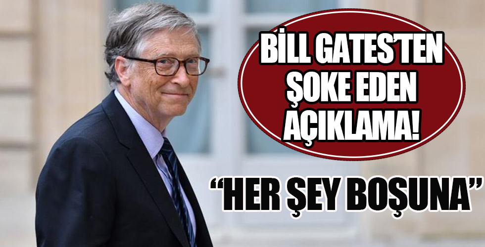 Bill Gates'ten koronavirüs açıklaması!