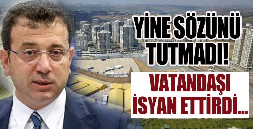 Şehrin göbeğinde ne işi var dedi ama...