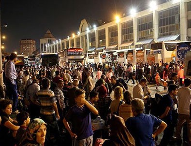 Fotoğraf az önce çekildi! Büyük yoğunluk!