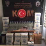 İzmir'de Kaçak İçki Ve Cinsel İçerikli Hap Operasyonu