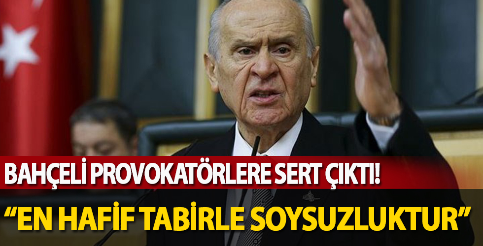 MHP Lideri Devlet Bahçeli'den Anıtkabir ve Ayasofya üzerinden provokasyon yapanlara sert tepki