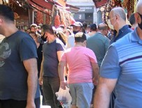 MıSıR - Mısır Çarşısı'nda bayram kalabalığı!