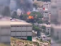 Parfüm Fabrikasında Yangın Açıklaması 5 Yaralı