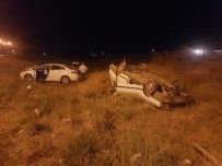 Sivas'ta İki Otomobil Çarpıştı Açıklaması 8 Yaralı Haberi