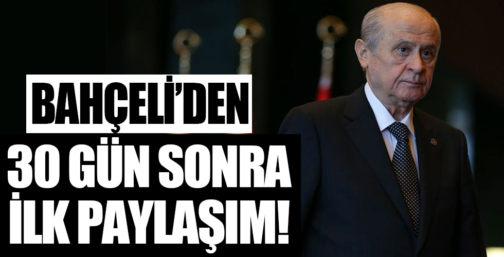 Sosyal medya düzenlemesi yasalaştı… Bahçeli ilk paylaşımı yaptı