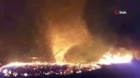 Orman Yangınında 'Ateş Hortumu' Böyle Görüntülendi Haberi