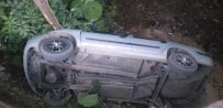 Düzce'de Otomobil Şarampole Uçtu Açıklaması 4 Yaralı Haberi