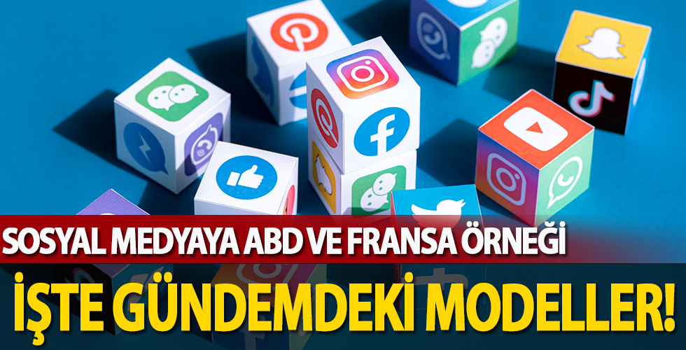 ABD ve Fransa'dan sosyal medya modeli