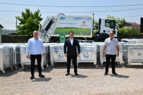 Mustafakemalpaşa'ya 500 Adet Çöp Konteyneri Hibe Edildi