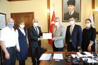 DATÜB Heyeti, Vali Mehmet Makas'ı Makamında Ziyaret Etti Haberi
