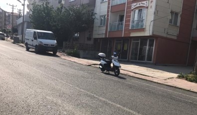 Malkara'da Motosiklet Devrildi Açıklaması 1 Yaralı