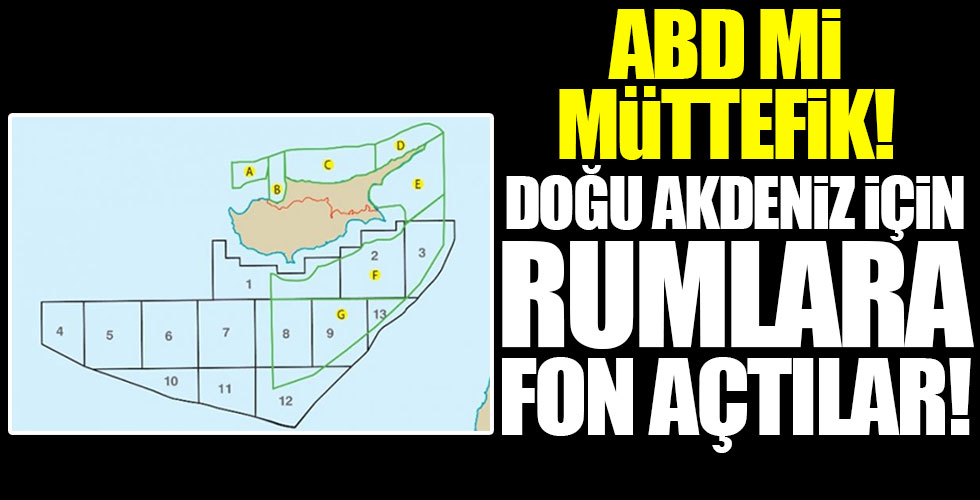 ABD Doğu Akdeniz'de Rumlara yardım edecek!