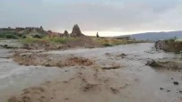 Kapadokya'da Sel Böyle Görüntülendi Haberi