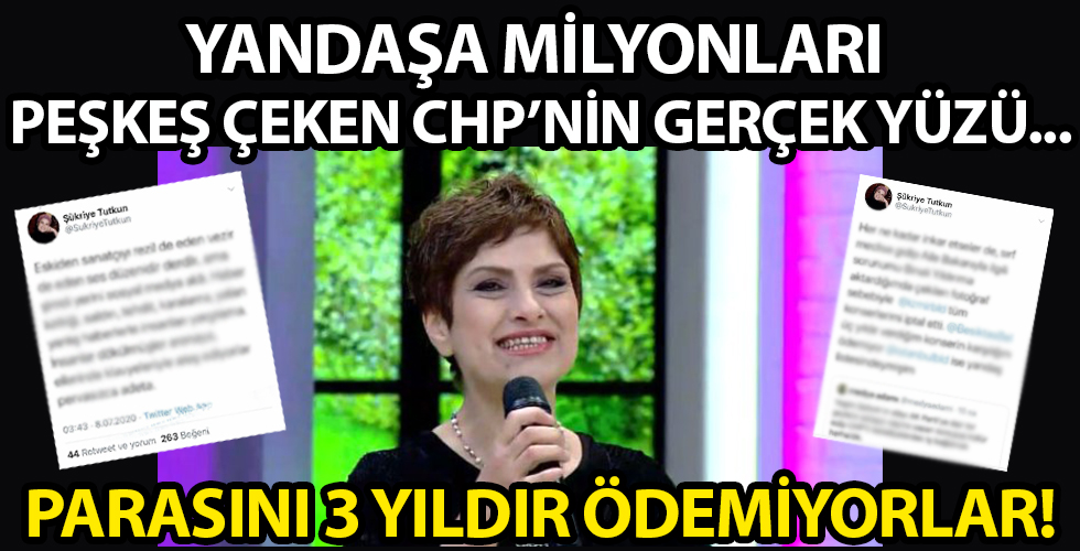 Sanatçı Şükriye Tutkun CHP’li belediyelerin kendisine yönelik ambargosunun gerekçelerini açıkladı