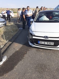 Mardin'de Trafik Kazası Açıklaması 2 Yaralı