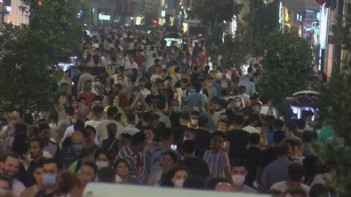 İstiklal Caddesi'nde korkutan görüntü!