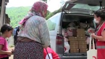 Kastamonu'da Türk Kızılay Ekiplerinden 65 Yaş Üstü Vatandaşlara Gıda Kolisi Yardımı