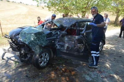 Taşköprü'de Trafik Kazası Açıklaması 1 Yaralı