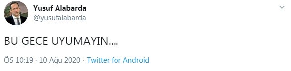 Dikkat çeken paylaşım: Bu gece uyumayın!