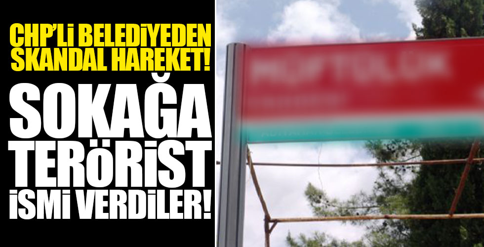 CHP'li belediyede skandal!