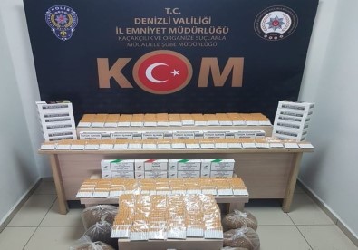 Denizli'de Kaçakçılara Yönelik Operasyon Açıklaması 5 Gözaltı