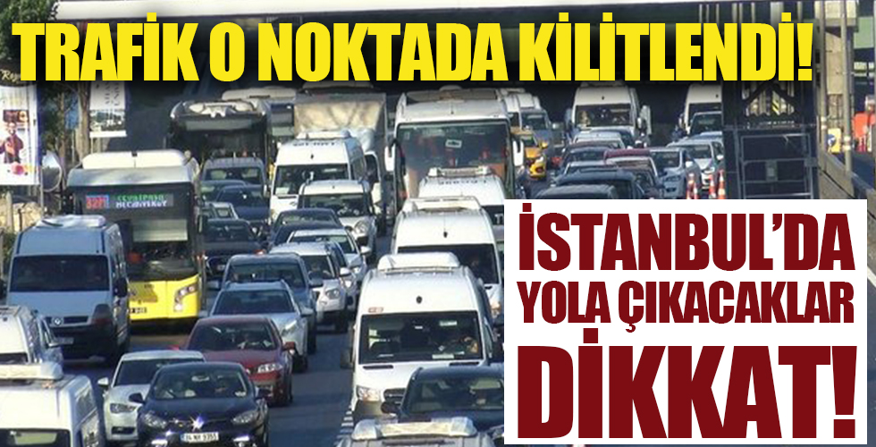 Haliç Köprüsü'ndeki 2'inci etap çalışmaları trafiği kilitledi