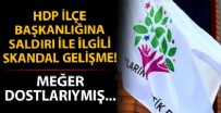 EMNIYET MÜDÜRLÜĞÜ - HDP Bakırköy İlçe Başkanlığı'na saldıran kişiyle ilgili skandal gelişme! Meğer dostlarıymış...