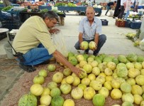 Hisarcık'ta Yerli Kavun Tezgaha İndi