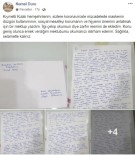 Kaymakam Duru Mektup Yazarak Uyardı