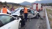 Seydikemer'de Otomobiller Çarpıştı Açıklaması 2 Yaralı