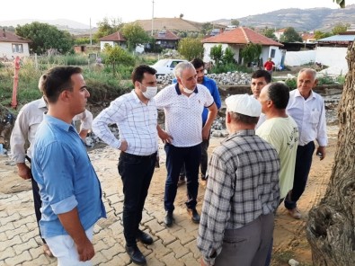 CHP'li Vekiller Sel Felaketinden Etkilenen Sarıgöl'de