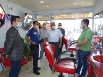 Hisarcık'ta Korona Denetimi