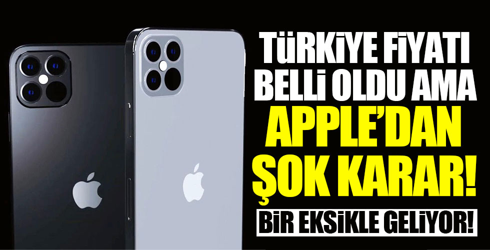 iPhone 12 bir eksikle geliyor!