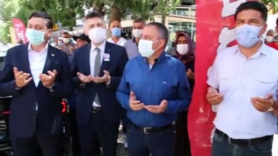 Trafik Kazası Sonucu Şehit Olan Karakol Komutanı Kırşehir'de Toprağa Verildi